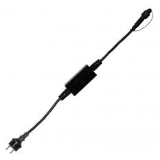 Cablu de alimentare pentru iluminat LED de exterior PROFI, 1,8 m, negru