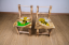 Детска дървена масичка Пчела Мая + 2 столчета