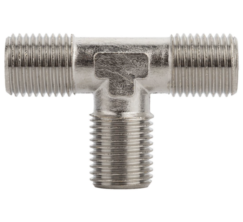 Dreiwege-Pneumatikverteiler 1/4" Außengewinde