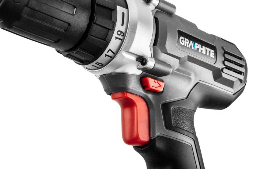 Akkus fúrócsavarhúzó Energy+ 18 V, Li-Ion, önfeszítő tokmány 13mm, akkumulátor nélkül 58G006