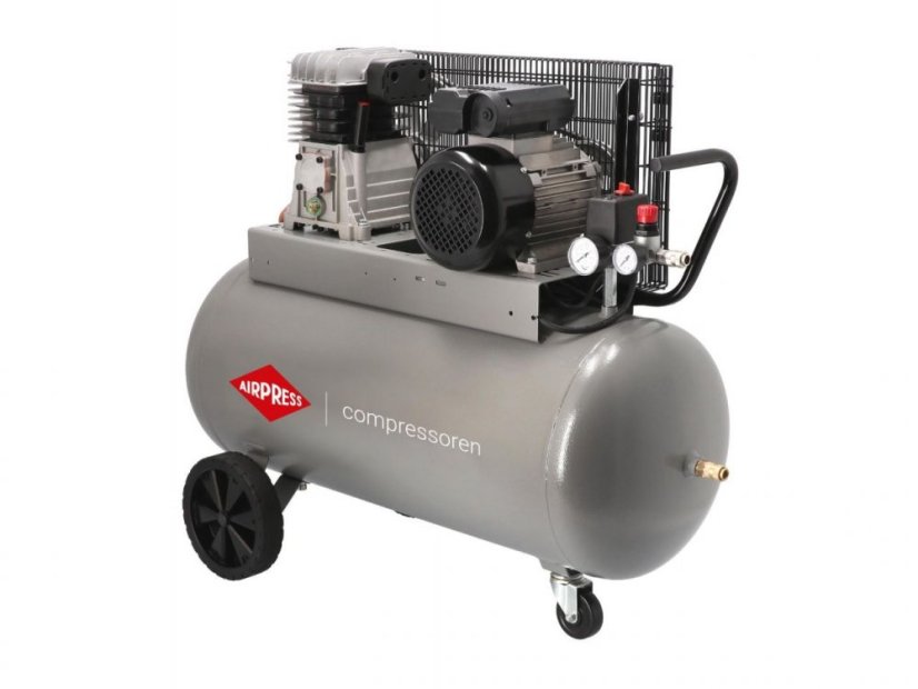 Kétdugattyús kompresszor HL 375-100 Pro 10bar 90l 230V