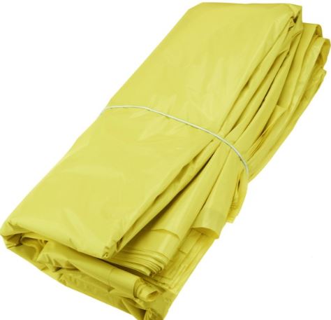 Gumiabroncs tároló zsák 100x100cm 35 um 20db sárga