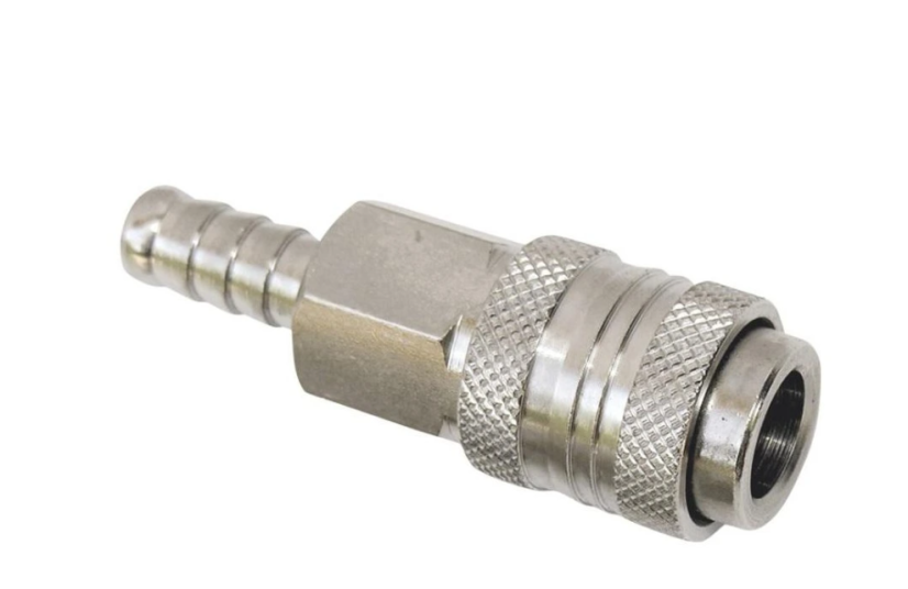 Gyorscsatlakozó tömlőcsonkkal 10 mm-es acél