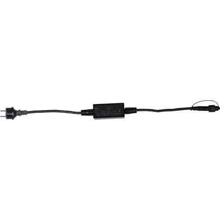 Kabel za spajanje PROFI vanjske LED rasvjete, 1,8m, crni