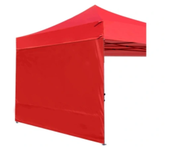 Teljes sátorfal piros 3x6 m SQ/HQ/EXQ