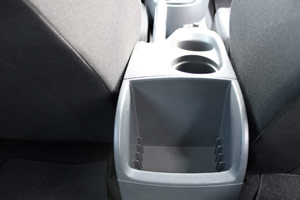 Könyöktámasz Seat LEON 2 (1P), fekete, textil borítás