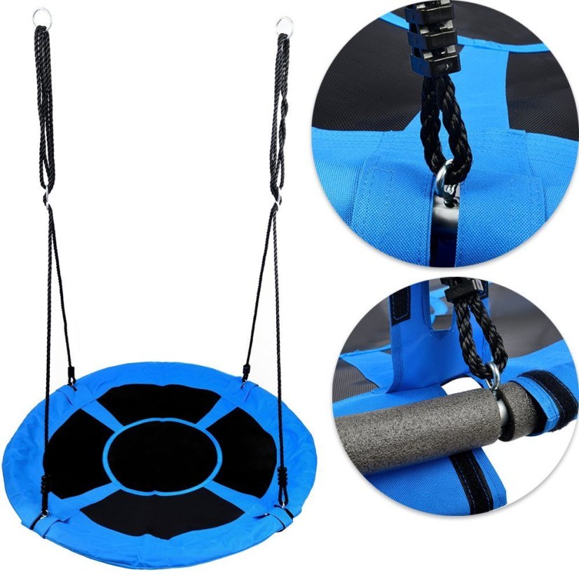 Gólyafészek hinta 100cm Blue
