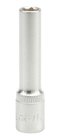 Dugókulcs 1/4" 6mm hosszú YT-1417