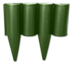 Kerti paliszád szegély műanyag 2,5m Green PALGARDEN