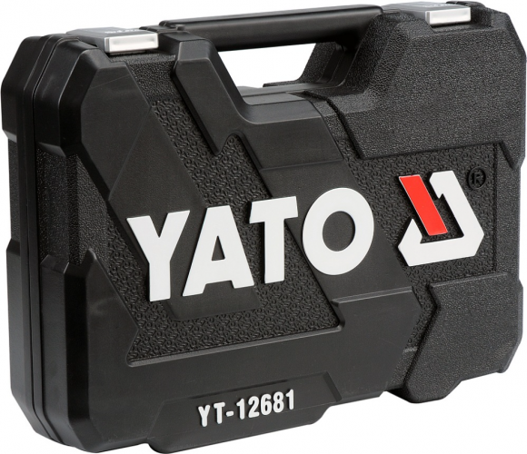 Trusă chei tubulare Yato profesională 1/2”, 1/4”, 94buc, YT-12681