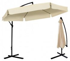Градински чадър 350cm BEIGE Trabem