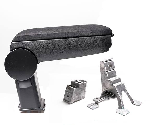 Könyöktámasz VW POLO 5 model 6R - fém adapter, fekete, öko-bőr