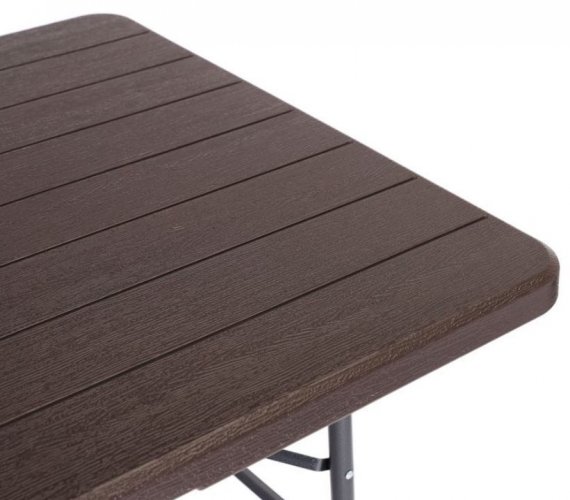 Gostinska miza zložljiva 180cm Wooden Brown