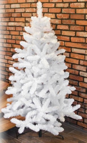 Коледно дърво Елха 250 см Бяла Elegance