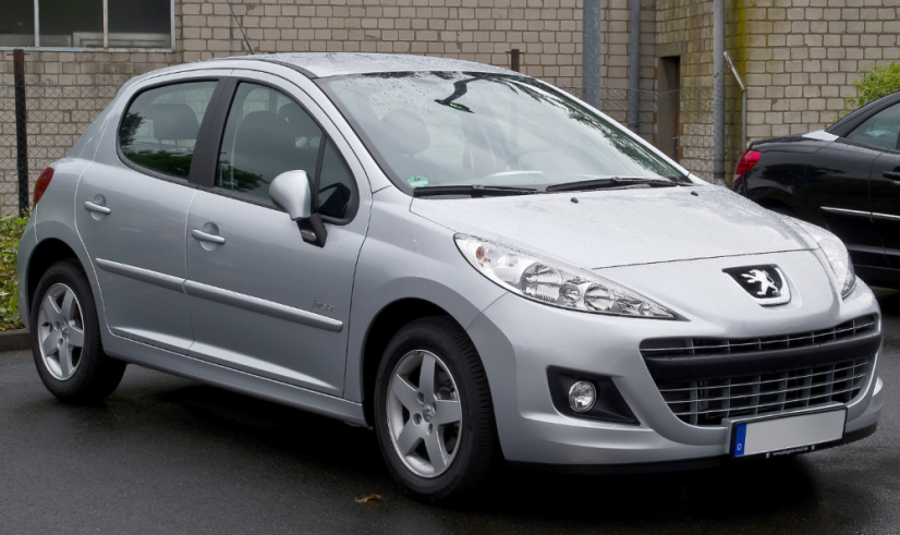 Könyöktámasz Peugeot 207 - Armster 2, fekete, öko-bőr