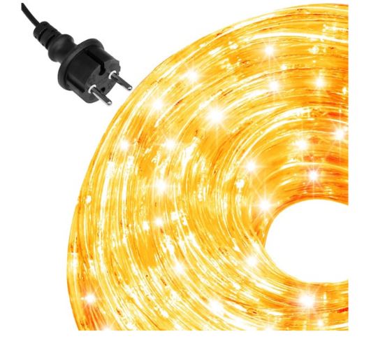 LED-es karácsonyi fényfüzér 10 m 240 LED 8 funkcióval Meleg fehér