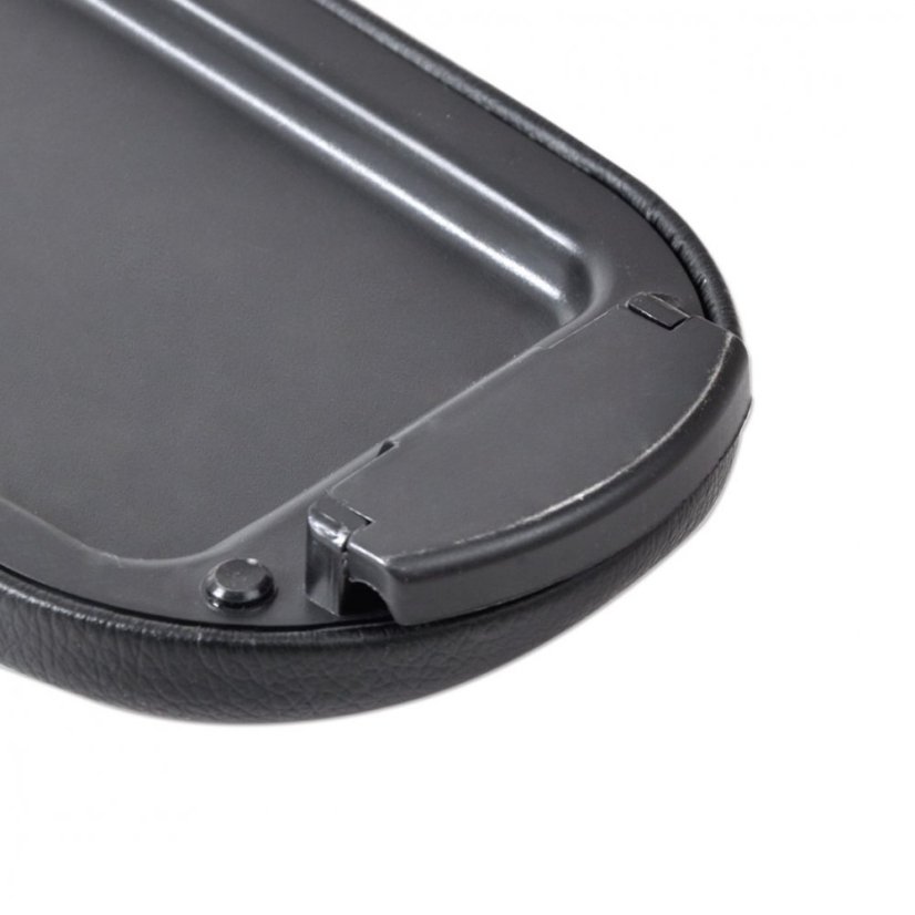 Capac pentru cotieră Škoda FABIA 3, piele-eco, gri