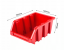 Perete pentru unelte 78x39cm + 6 cutii RED