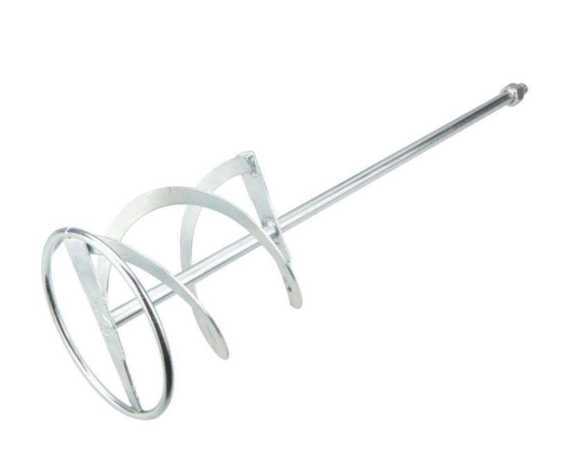 Keverőfej sűrű építőanyagokra, 160x620 mm, M14-es menet