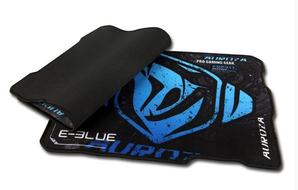 Mouse pad, Auroza, 36,5x26,5 cm, negru-albastru