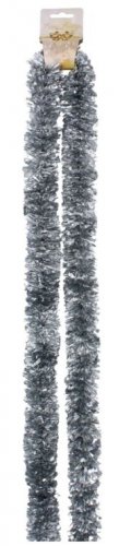 Ghirlandă de Crăciun subțire 2m Silver