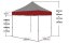 Sklopivi šator (pop up) 2x3 m crveni All-in-One