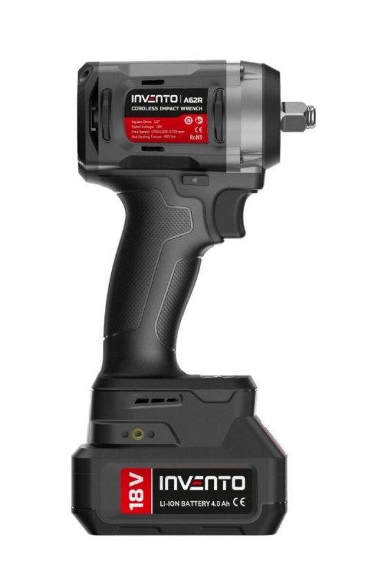 Akkus ütvecsavarozó 18V 680 Nm + 2x4,0 Ah akkumulátor A62R 1/2"