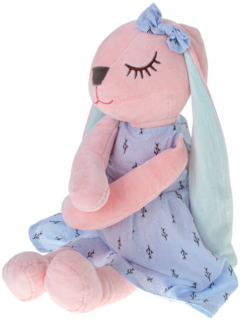 Plüss nyuszi 52cm Blue Dress