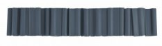 Belátásgátló szalag rögzítő klipsz 4,75 cm, grey, 40 db