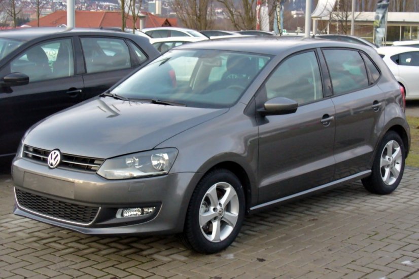 Könyöktámasz VW POLO 5 model 6R - műanyag adapter, fekete, textil borítás