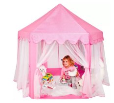 Pravljični otroški šotor Castle Pink