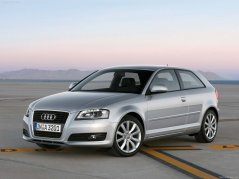 Cotieră AUDI A3 (S3) model 8P, husă textilă, neagră