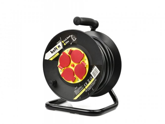 Podaljševalni bobnast kabel 3x2,5mm 25m K00230