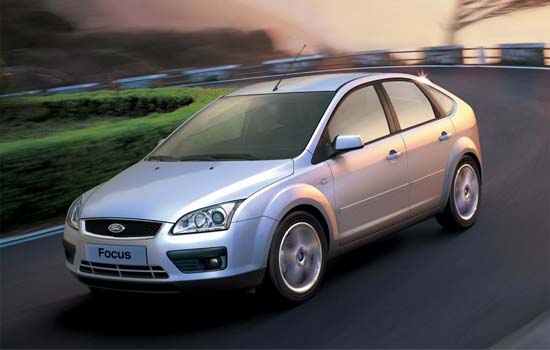 Könyöktámasz Ford Focus II, MK2, fekete, öko-bőr