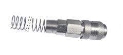Brza spojnica 1/4" ženski - vanjski navoj sa zaštitnom oprugom 8x6mm