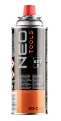 Šroubovací plynový hořák + plynová kartuše s butanem, 227 g 20-041