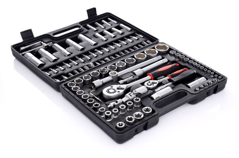 Gola készlet 108db kofferban, TORX, EC303