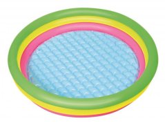 Piscină pentru copii 102x25cm Curcubeu