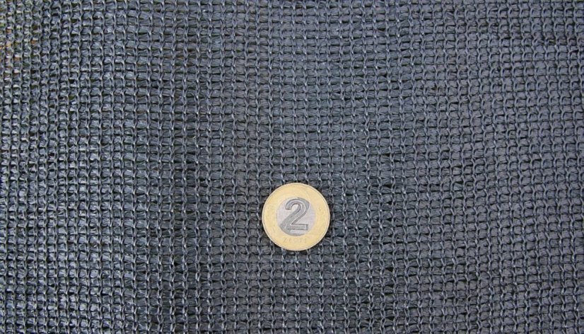 Árnyékoló háló GRAFIT 2x5m 80% ÁRNYÉK