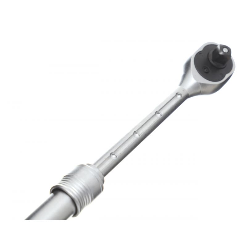 Cheie cu clichet și articulație telescopică 1/4"