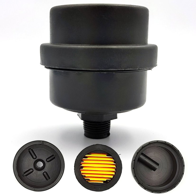 Légszűrő kompresszorhoz 3/8" műanyag