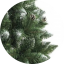 Weihnachtsbaum mit Stamm Kiefer 190cm Luxury Diamond mit Zapfen