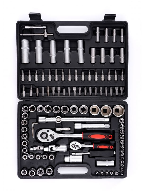 Gola készlet 108db kofferban, TORX, EC303