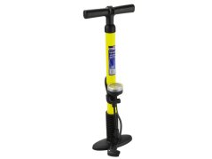 Ročna stebrna črpalka z manometrom PROFI 38x540mm Yellow G01281