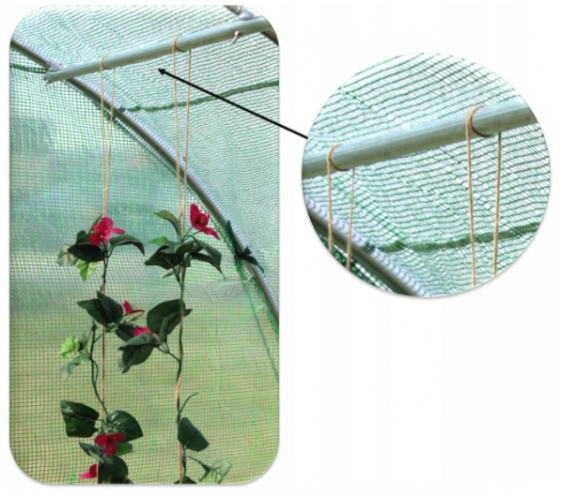 Vrtni rastlinjak 2,5x4m z UV filtrom PREMIUM GARDEN