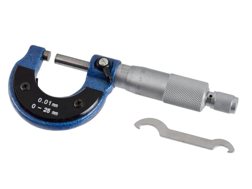 Analóg mikrométer 0-25 mm 0-01 mm G01486
