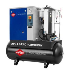 Csavarkompresszor APS 4 Basic i-Combi Dry 10 bar 4 LE/3 kW 366 l/min 200L adszorpciós szűrőkészlettel OFAG3 362954I
