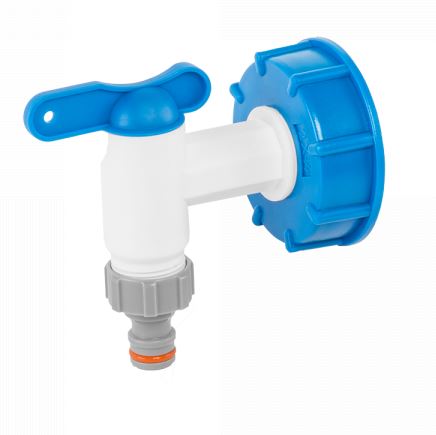 Adaptor pentru container rezervor IBC 3/4" S60x6 cu cuplă rapidă