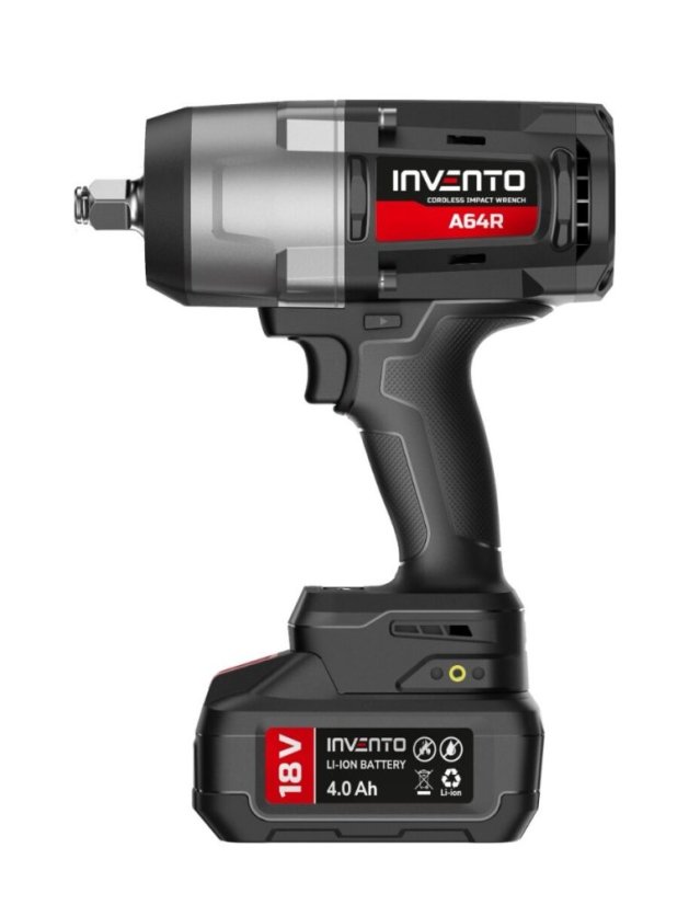 Akkus ütvecsavarozó 18V 1880 Nm + 2x4,0 Ah akkumulátor A64R 1/2"