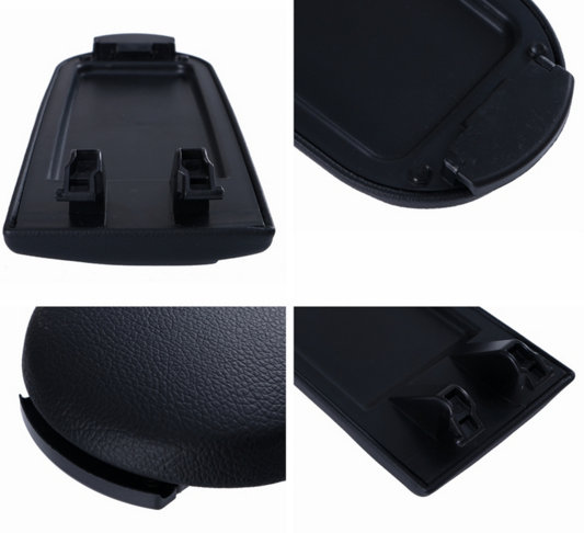 Capac pentru cotieră VW Golf 4 - Culoarea: Culoare neagră, Material: Husă cotieră din material textil